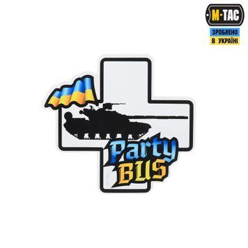 M-Tac наклейка Party Bus Small Yellow/Blue 51353715-S фото