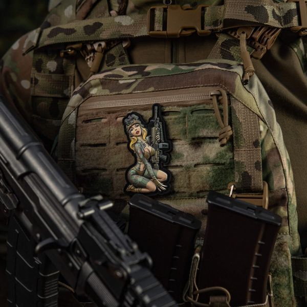 M-Tac нашивка Tactical girl №5 PVC Якудза 51461002 фото