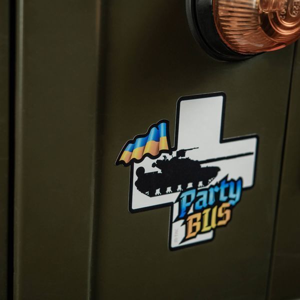 M-Tac наклейка Party Bus Small Yellow/Blue 51353715-S фото