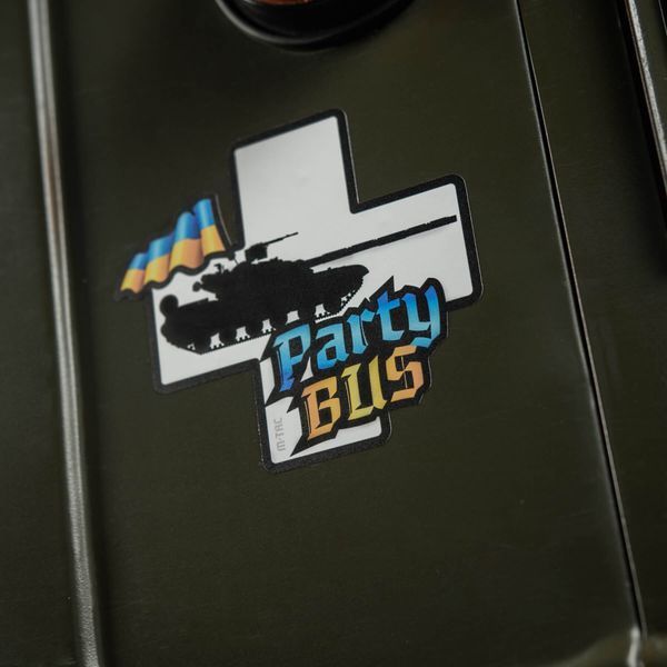 M-Tac наклейка Party Bus Small Yellow/Blue 51353715-S фото