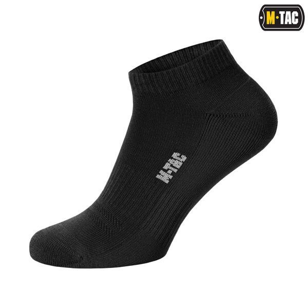 M-Tac шкарпетки Tactical Socks Cotton 68% Black 30910002_35-38 фото