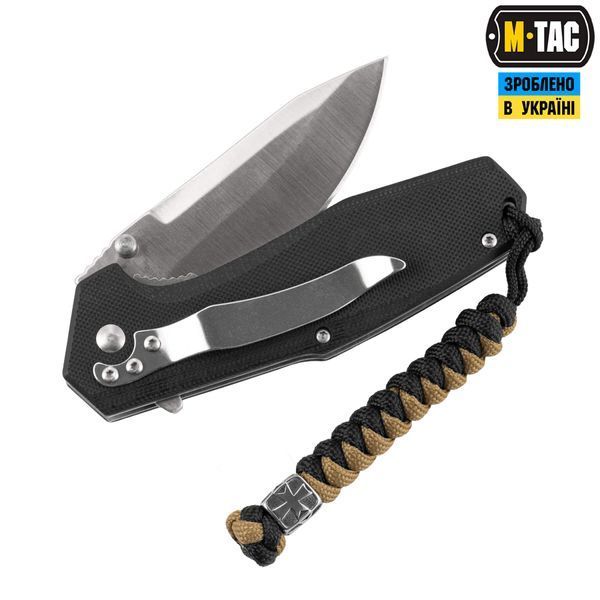 M-Tac темляк Viper Козацький Хрест Steel Black&Coyote MTC-TMLVKC-SBC фото