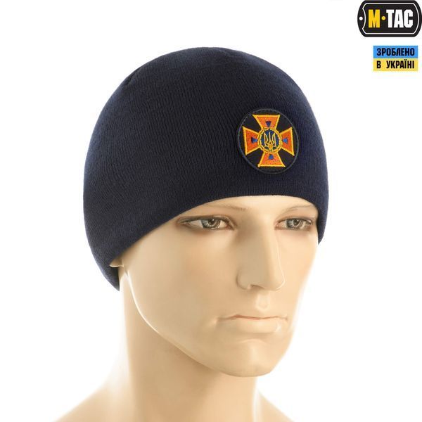 M-Tac шапка ДСНС тонка в'язка 100% акрил Dark Navy Blue 40556015_S/M фото