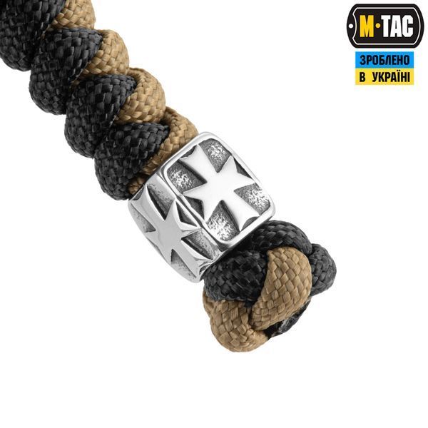 M-Tac темляк Viper Козацький Хрест Steel Black&Coyote MTC-TMLVKC-SBC фото
