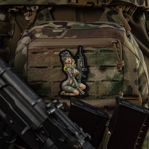 M-Tac нашивка Tactical girl №5 PVC Якудза 51461002 фото