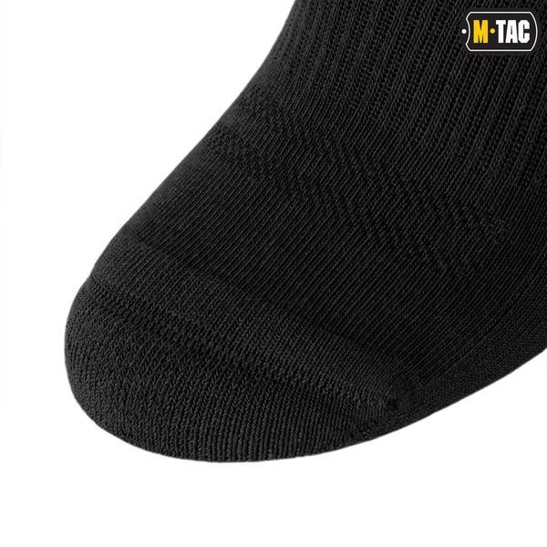 M-Tac шкарпетки Tactical Socks Cotton 68% Black 30910002_35-38 фото