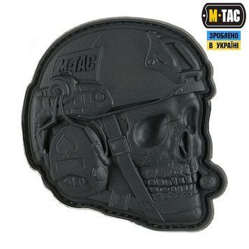 M-Tac нашивка Operator 3D PVC Black 51338002 фото