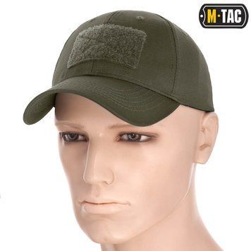 M-Tac бейсболка з липучкою Flex ріп-стоп Army Olive 40534062_S/M фото