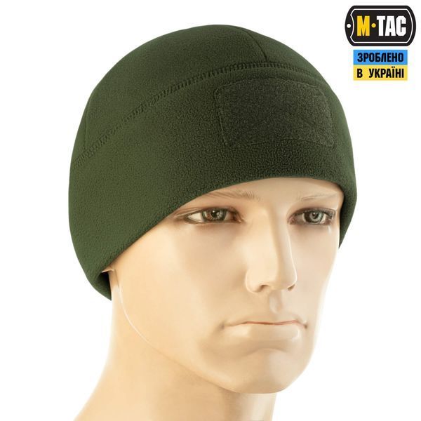 M-Tac шапка Watch Cap Elite фліс (320г/м2) з липучкою Army Olive 40029062_S фото