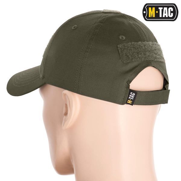 M-Tac бейсболка з липучкою Flex ріп-стоп Army Olive 40534062_S/M фото
