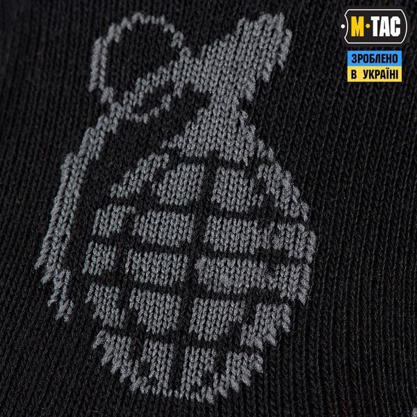 M-Tac шкарпетки легкі Mk.3 Grenades Black 30903702_39-42 фото