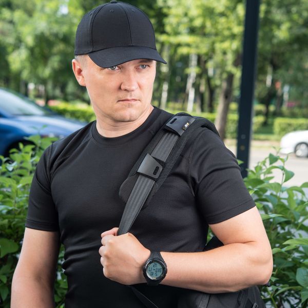 M-Tac демпфер плечовий на лямку 50 мм Elite Black 10161002-50 фото