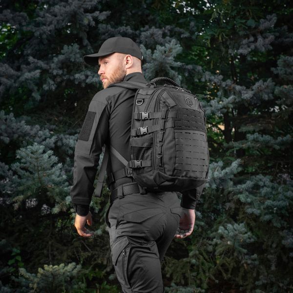 M-Tac рюкзак Mission Pack Elite Hex Black 10208002 фото