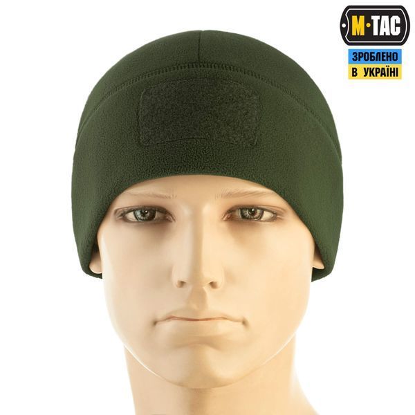 M-Tac шапка Watch Cap Elite фліс (320г/м2) з липучкою Army Olive 40029062_S фото