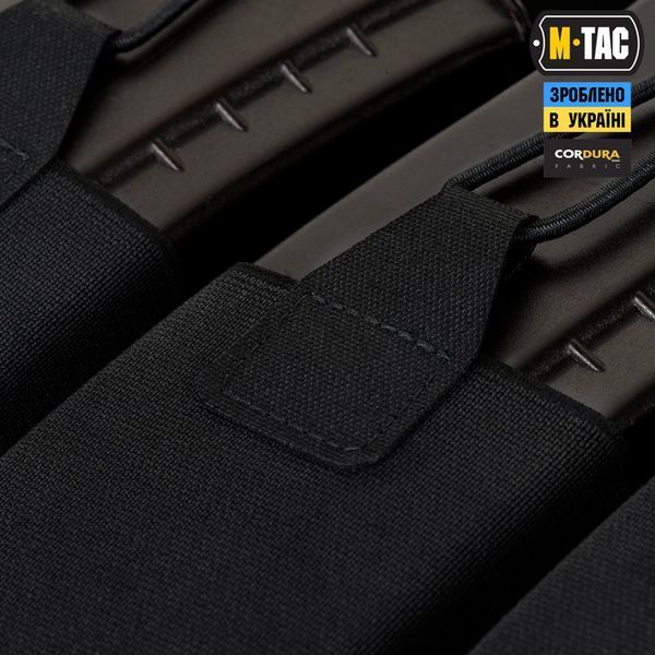 M-Tac підсумок еластичний на 3 магазина Elite Laser Cut Black 10145102 фото