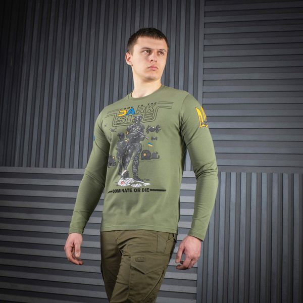 M-Tac футболка UA Side довгий рукав Light Olive 80043038_XS фото