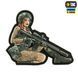 M-Tac нашивка Tactical girl №2 Skandinavik PVC MM14 51116213 фото