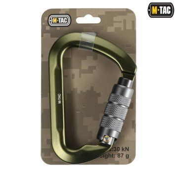 M-Tac карабін 10 см с байонетною муфтою Keylock Army Green 60094001 фото
