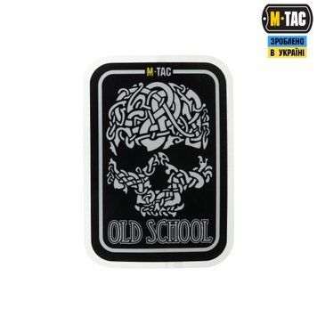 M-Tac наклейка Old School Small світловідбиваюча Black 51423002-S фото