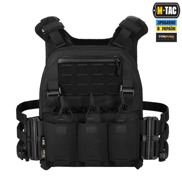 M-Tac плитоноска Cuirass Elite Black 10371002 фото