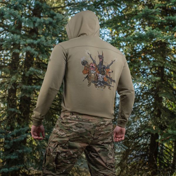 M-Tac кофта Hoodie Rex Team Tan 20536003_XS фото