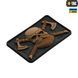 M-Tac нашивка Bearded Skull 3D PVC Black/Coyote 51113205 фото 2