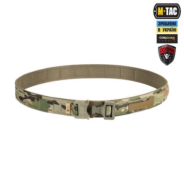 M-Tac ремінь Cobra Buckle Tactical Belt Laser Cut Multicam 10263008_XS/S фото