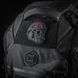 M-Tac нашивка War is Hell 3D PVC Black 51328002 фото 4