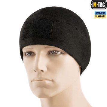 M-Tac шапка Watch Cap Elite фліс (270г/м2) з липучкою Black 40017002_S фото