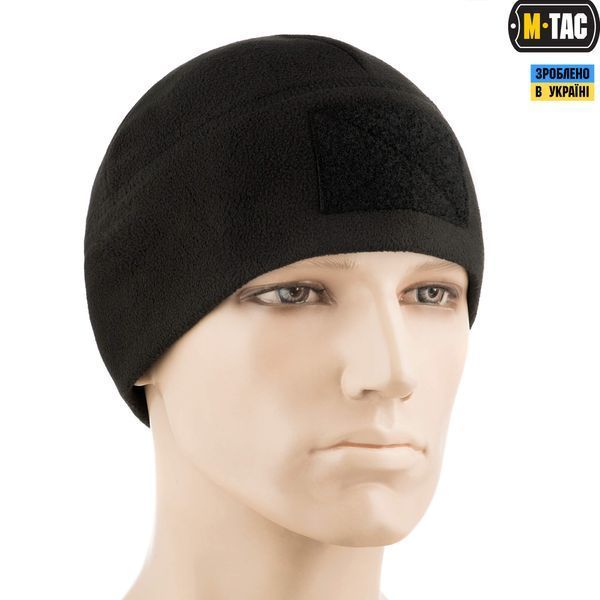 M-Tac шапка Watch Cap Elite фліс (270г/м2) з липучкою Black 40017002_S фото