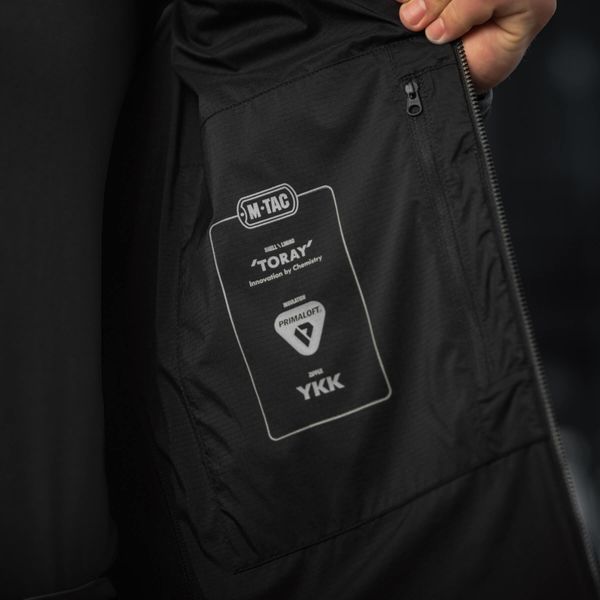 M-Tac кофта Berserk Polartec Primaloft Black 20130002_2XS фото