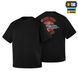 M-Tac футболка Train Hard Oversized Cotton Hard Black 80162002_XS фото 1