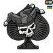 M-Tac нашивка Ace of Spades 3D PVC Black/White 51108236 фото