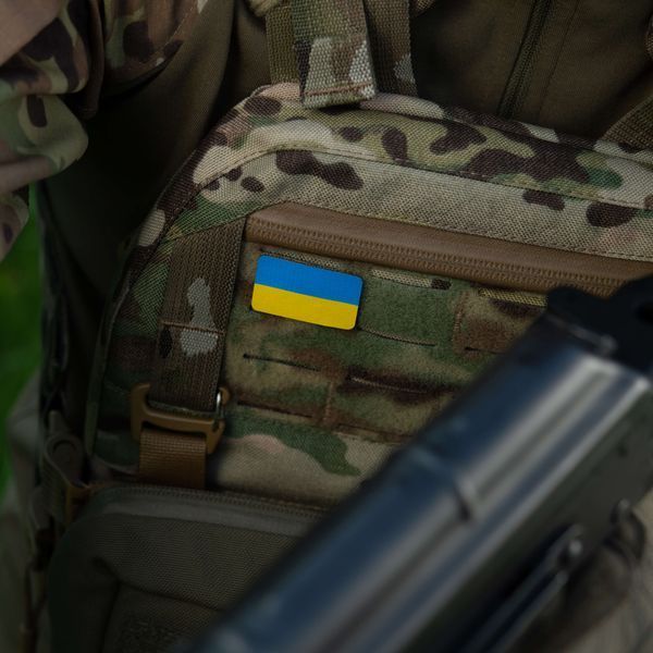 M-Tac нашивка прапор України (38х24 мм) Yellow/Blue 51297002 фото