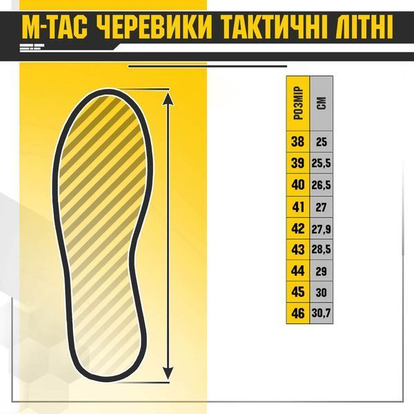 M-Tac черевики тактичні літні Coyote 1JJ213/1LV_36 фото