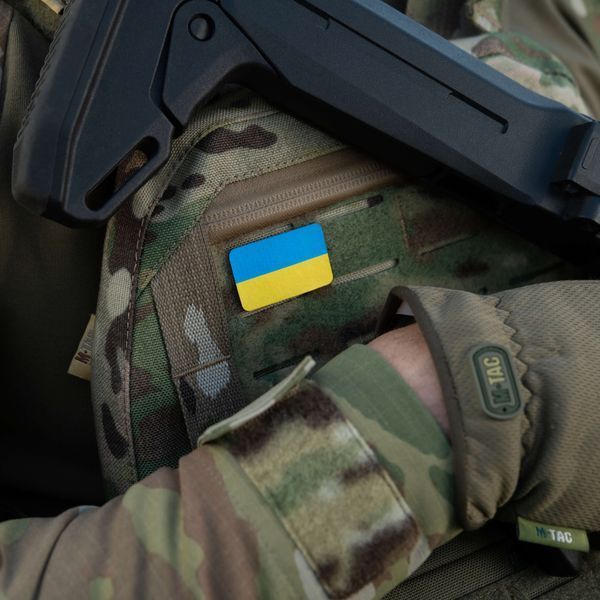M-Tac нашивка прапор України (38х24 мм) Yellow/Blue 51297002 фото