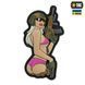 M-Tac нашивка Tactical girl №4 PVC Pink 51116228 фото