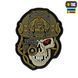 M-Tac нашивка Worn to the bone PVC Black/Coyote 51565205 фото 1