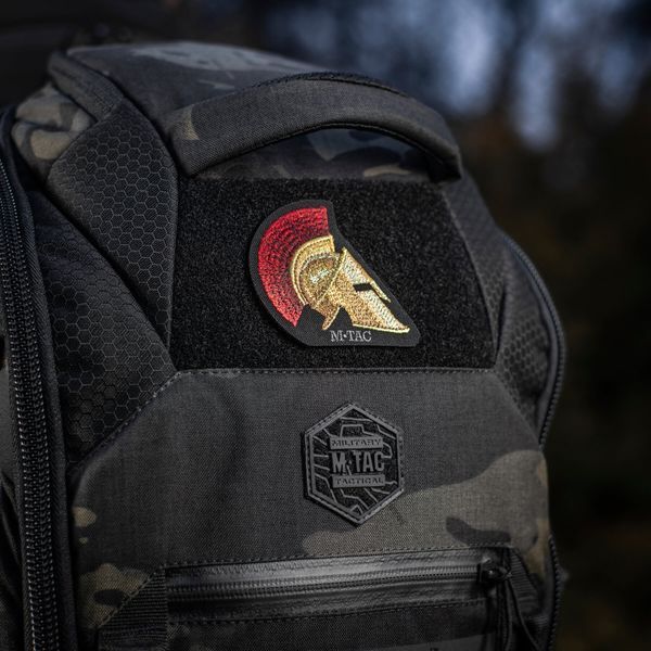 M-Tac нашивка Spartan Helmet (вишивка) Black 51333000 фото