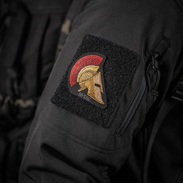 M-Tac нашивка Spartan Helmet (вишивка) Black 51333000 фото
