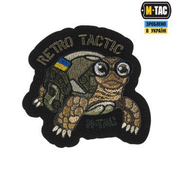 M-Tac нашивка Retro Tactic (вишивка) Black 51505002 фото