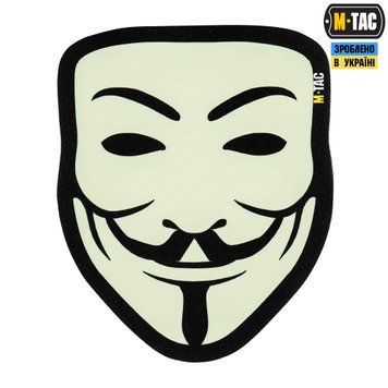 M-Tac нашивка Anonymous Black/GID 51313299 фото