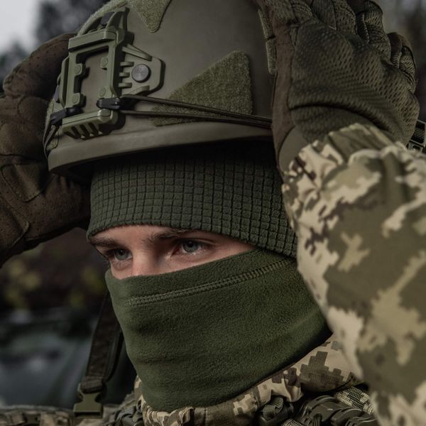 M-Tac шапка-підшоломник фліс ріп-стоп Army Olive 40591062_S фото