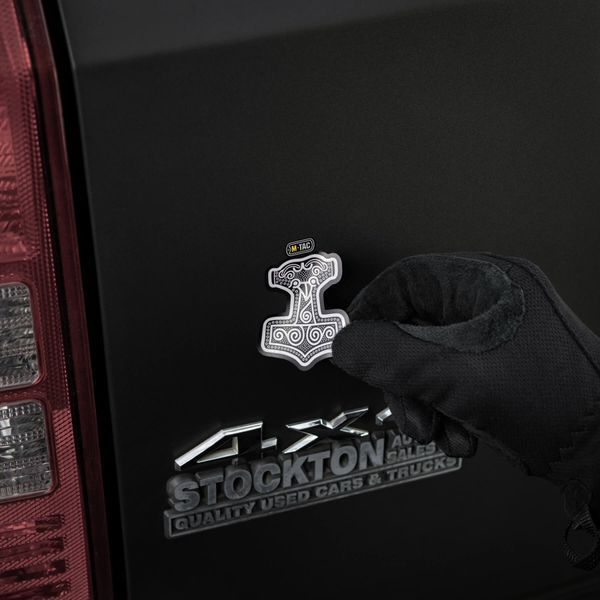 M-Tac наклейка Mj&ouml;lnir Small світловідбиваюча Black 51429002-S фото
