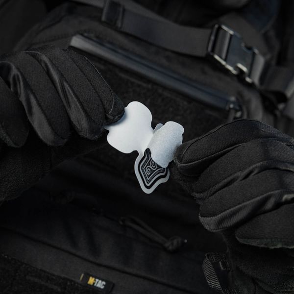 M-Tac наклейка Mj&ouml;lnir Small світловідбиваюча Black 51429002-S фото
