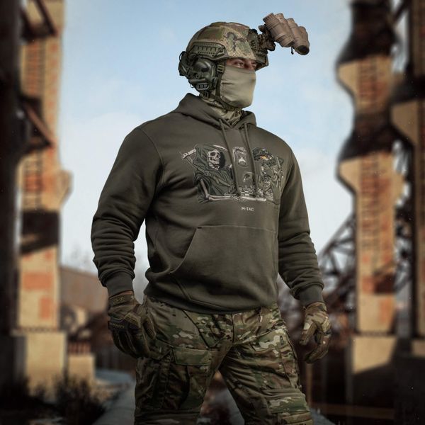 M-Tac кофта Hoodie Time Oversize Hard Ranger Green 20555023_XS фото
