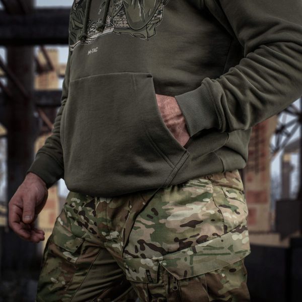 M-Tac кофта Hoodie Time Oversize Hard Ranger Green 20555023_XS фото