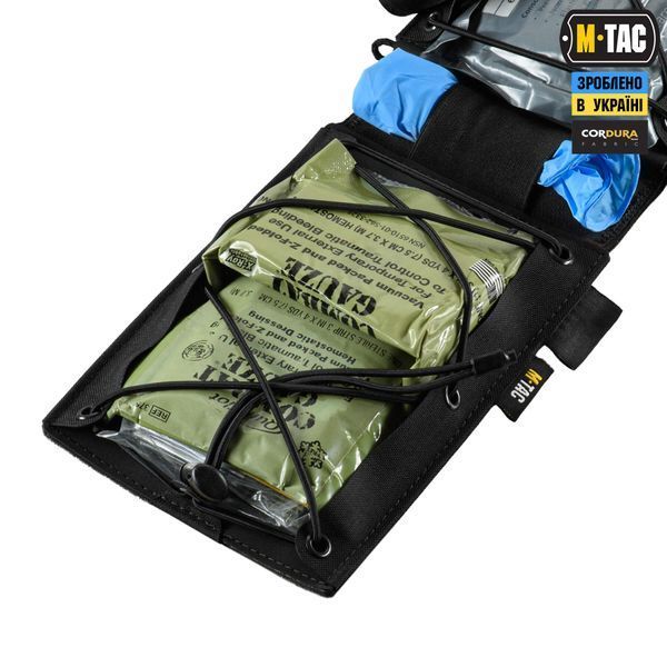 M-Tac Аптечка-вкладиш тактична індивідуальна IFAK Elite Black 10552002 фото