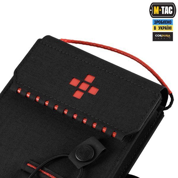 M-Tac Аптечка-вкладиш тактична індивідуальна IFAK Elite Black 10552002 фото