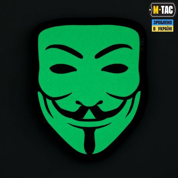 M-Tac нашивка Anonymous Black/GID 51313299 фото